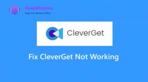 [Troubleshooting] How to Fix CleverGet Not Working Quickly?